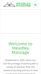 Mobile Screenshot of meadleymassage.com.au